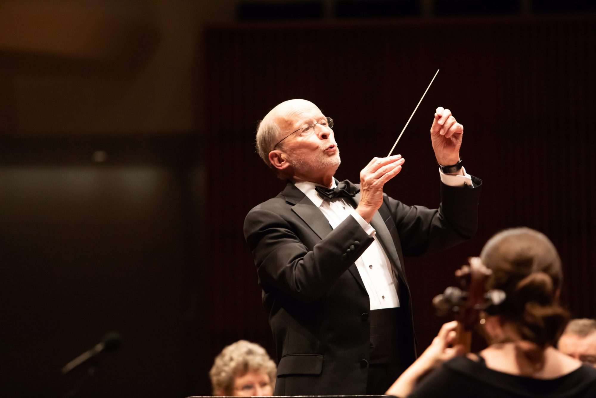 Philip Brunelle conducting Photo Credit: Katie Jeanne Photography