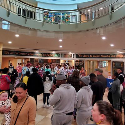 Image of people attending an event. Photo credit: Robert Graham