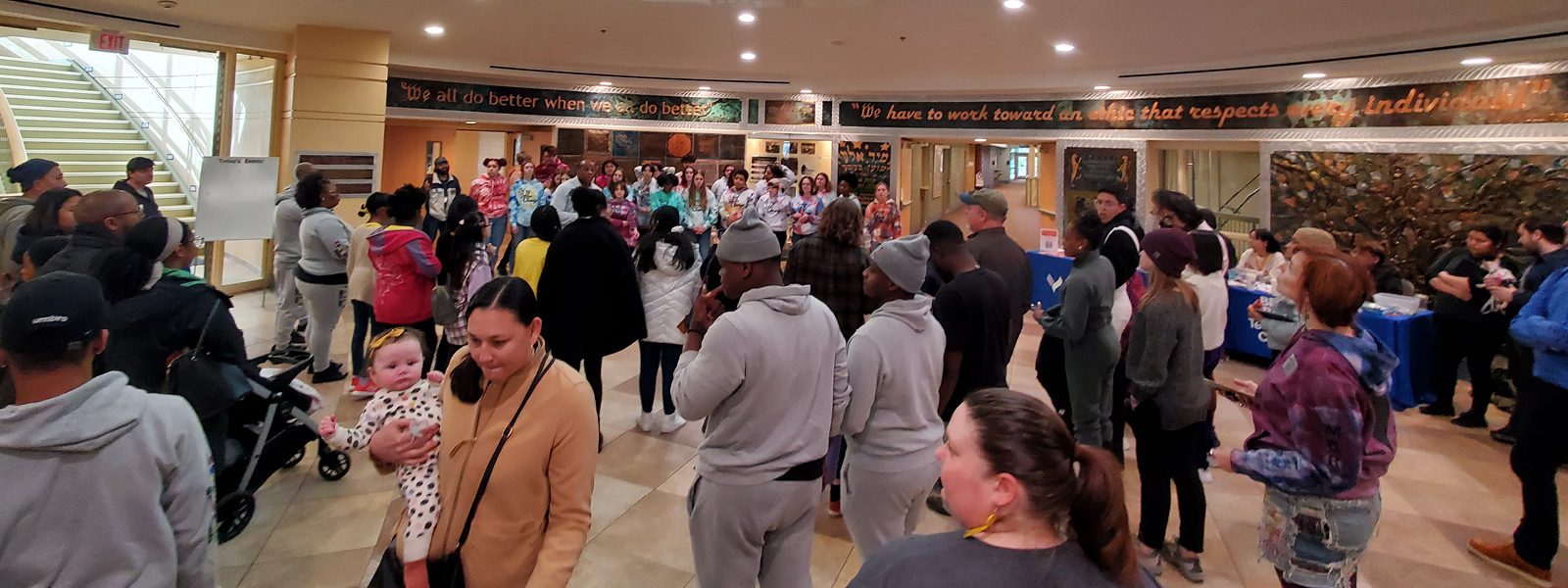 Image of people attending an event. Photo credit: Robert Graham