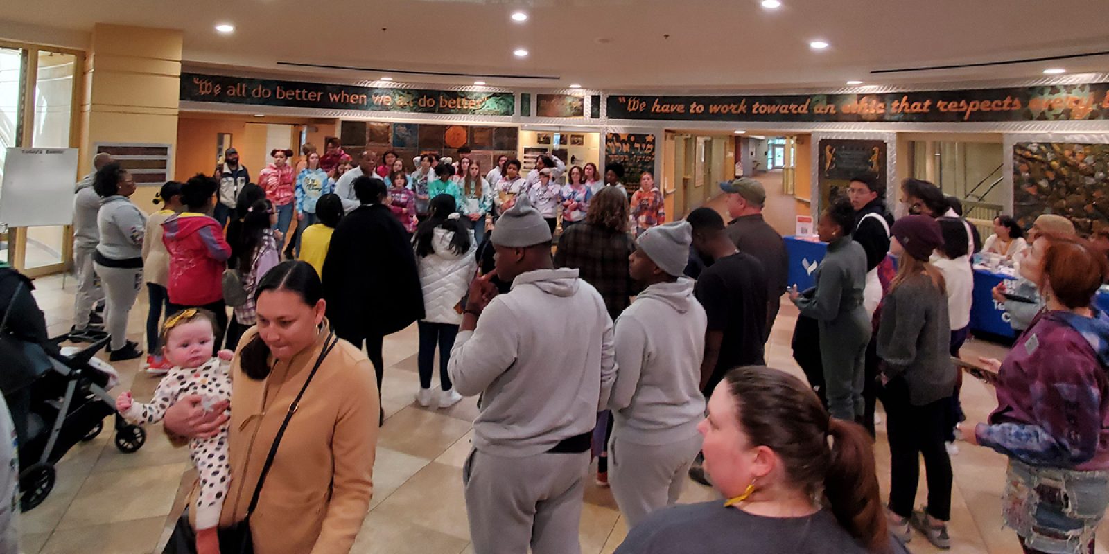 Image of people attending an event. Photo credit: Robert Graham